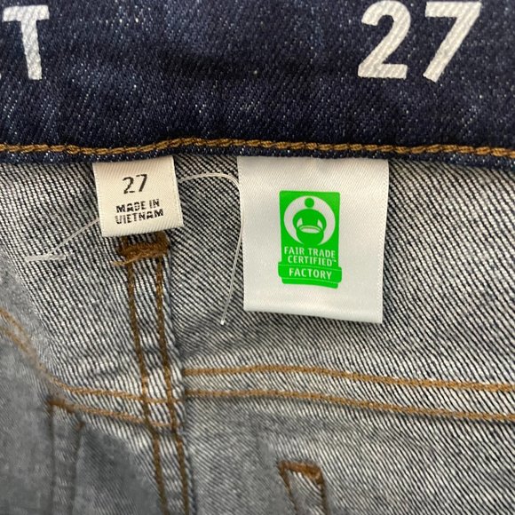J. Crew Jeans High Rise Classic Straight Size 27 NEW Stretch Denim - Picture 9 of 11